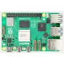 Plokštė Raspberry Pi 5B, Arm Cortex-A76, 2,4 GHz, 8 GB LPDDR4x