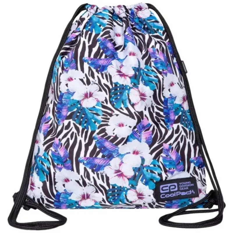 Maišelis batams CoolPack Solo Flower Zebra