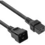 ACT Powercord C19 IEC Lock - C20 juodas 3 m, PC1286