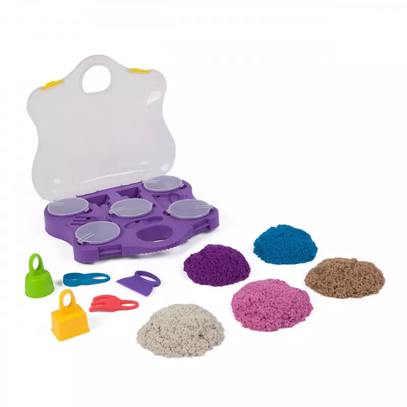 Kinetic Sand Castle Case - Žalia Liepa