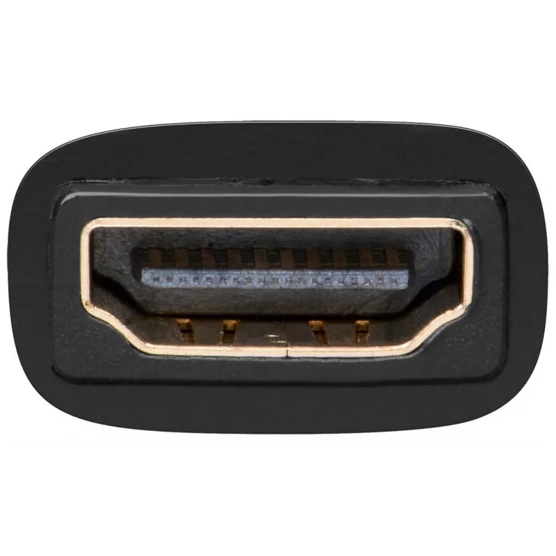 Wentronic Goobay HDMI / DVI-I adapteris, HDMI lizdas (A tipas), juodas - 19 kontaktų HDMI lizdas > DVI (24+5) lizdas (68690)