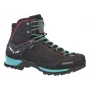 Salewa MTN Trainer Mid GTX moteriški žygiavimo batai Juoda Mėlyna Oda Zomša Vibram WTC