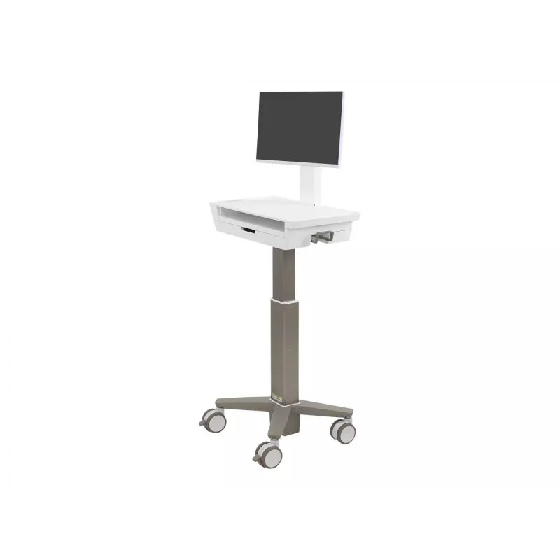 Multimedijos vežimėlis Ergotron CareFit Slim 2.0 Pilka Balta Aliuminis Plastikas Plienas