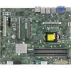 Super Micro SUPERMICRO X12SCA-F pagrindinė plokštė - ATX - LGA1200 lizdas - W480 mikroschemų rinkinys - USB-C Gen2, USB 3.2 Gen 1, USB 3.2 Gen 2 - Gigabit LAN, 2,5 Gigabit LAN - Integruota grafika