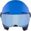 Vaikiškas slidinėjimo šalmas ALPINA ZUPO VISOR QLite su skydeliu, 54–58 cm
