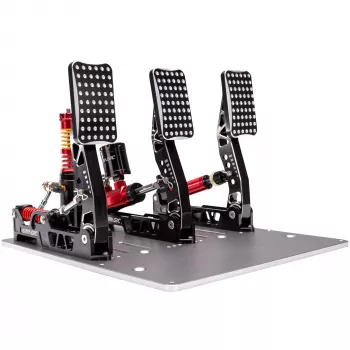 Simagic P2000 hidraulinis pedalų rinkinys su 200 kg apkrovos jutikliu