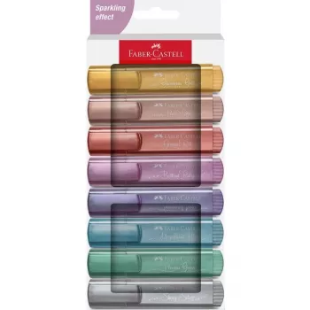 Marker Faber-Castell Textliner 46 Metalinis 8 vnt.