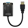 Adapteris HDMI į VGA su garsu AK-76 Savio SAVAK-76