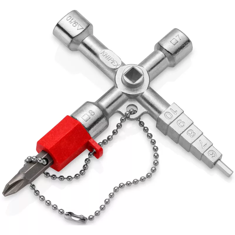 Knipex 00 11 04 raktas komunalinėms/valdymo spintoms