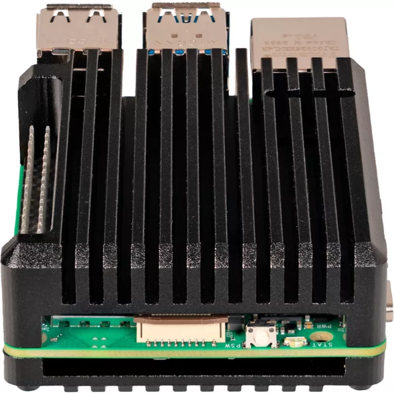Joy-IT ARMOR Case BLOCK korpusas, tinkantis Raspberry Pi plokštėms (RB-AlucaseP5-07)
