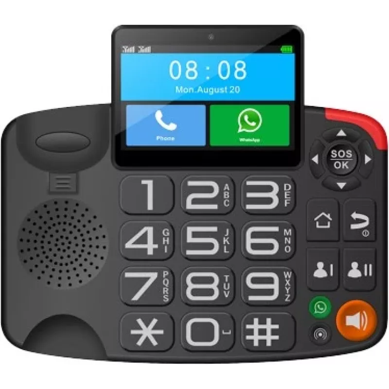 Stalinis SIM telefonas MAXCOM MM42D SE 4G VoLTE VoWiFi