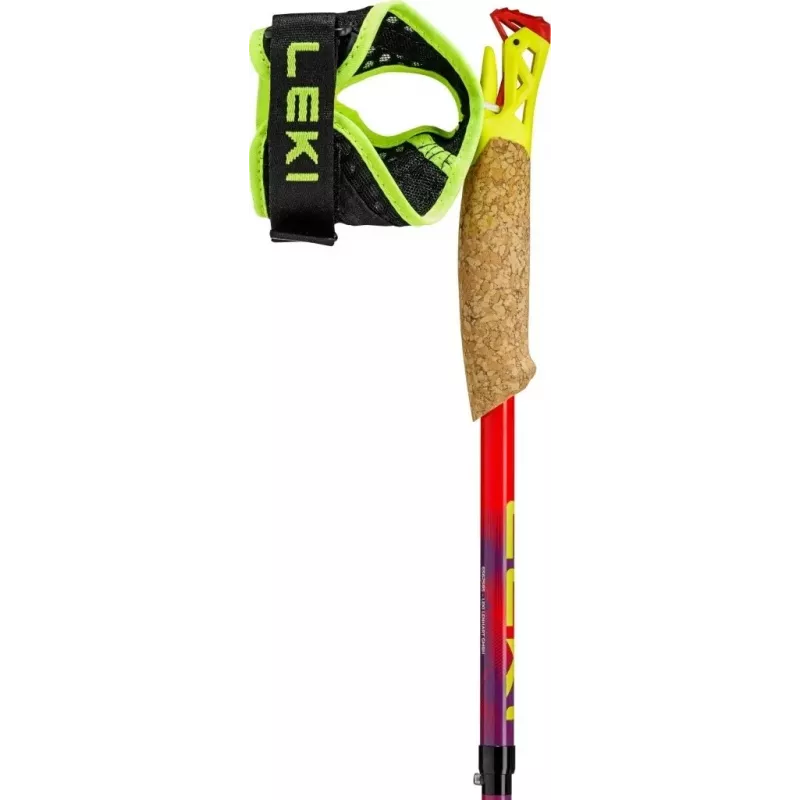 Kijos trekinginės LEKI TRL ULTRATRAIL FX ONE, 125 cm Raudonos