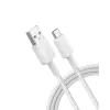 USB A į USB C laidas Anker A81H5G21 — 0,9 m, baltas