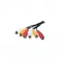 ShiverPeaks BASIC-S 3x RCA - 3x RCA 5.0 m garso laidas