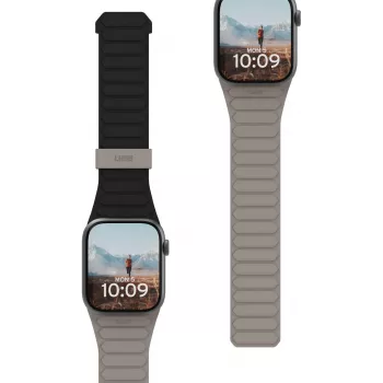 UAG Urban Armor Gear Pathfinder Strap Apple Watch 38/40/41mm juoda/titanas 194160114036