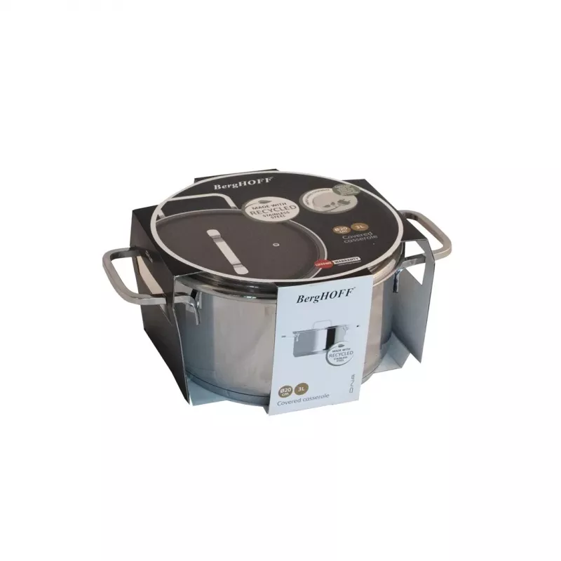 Puodas BergHOFF 1315079, nerūdijantis plienas, 3 l talpa, 20 cm skersmuo
