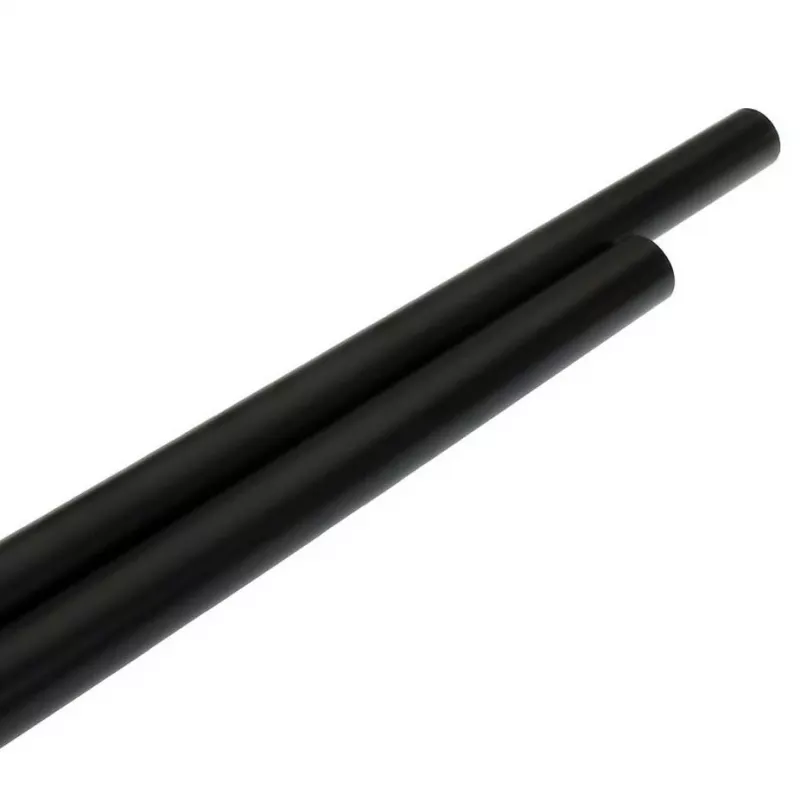 XSPC PETG standūs vamzdeliai 14/10 mm, 2x 500 mm, satino juodi
