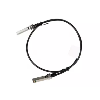 InfiniBand / šviesolaidinis kabelis HPE JL487A 0,65 m SFP28 juodas