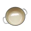 Le Creuset Signature apvalus kepimo indas baltas 20 cm