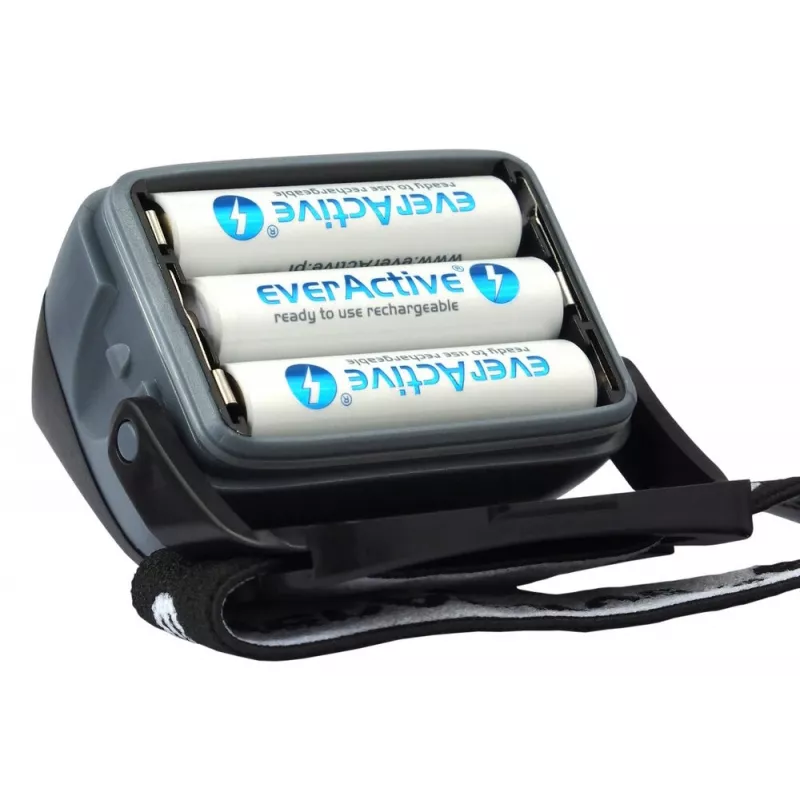 Kaktos žibintuvėlis everActive HL-150, 150 lm, 3 W, IPX4, 3×AAA, juodas