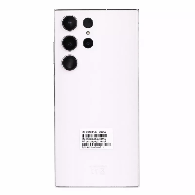 Samsung Galaxy S23 Ultra S918B DS 8/256GB Baltas (REMADE) 2Y