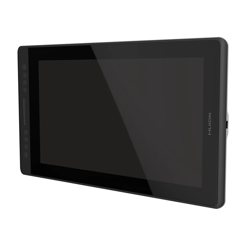 Grafinė planšetė HUION Kamvas Pro 16 – 15,6 col. IPS, 1920×1080, 344,2×193,6 mm darbo zona, 8192 slėgio lygiai, laidinė USB