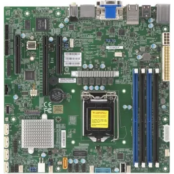 Pagrindinė plokštė Supermicro X11SCZ-F – LGA 1151, DDR4, Intel Celeron/Core i3/Pentium/Xeon