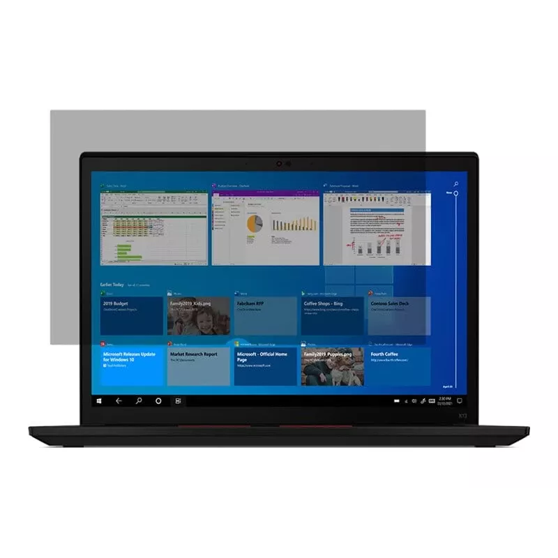 Lenovo 4XJ1M77975 privatumo filtras nešiojamam kompiuteriui, berėmis