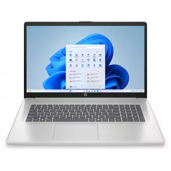 Nešiojamas kompiuteris HP 17 cp2640ng – 17,3 colio, AMD Ryzen 3, 8 GB RAM, 512 GB SSD, Full HD, sidabrinis (C94HSEA)