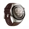 Išmanusis laikrodis HUAWEI WATCH 5 Classic 46 mm, sidabrinis korpusas, ruda juosta