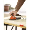 Šlifuoklis Black & Decker KA2500K-QS, 120 W, 2 mm orbita, 135×95 mm lapas, 230 V, 2 m laidas