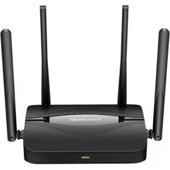 Stalinis maršrutizatorius MERCUSYS MR25BE EasyMesh Wi‑Fi 7 dviejų juostų 2.4/5 GHz, 3600 Mbps, 3× Gigabit LAN, 4 išorinės antenos