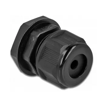Kabelio įvadas DeLOCK 60363 juodas plastikinis 2 vnt.
