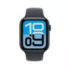 Apple Watch SE (3 kartos) GPS 44mm vidurnakčio aliuminio korpusas su vidurnakčio sporto juostele - M/L