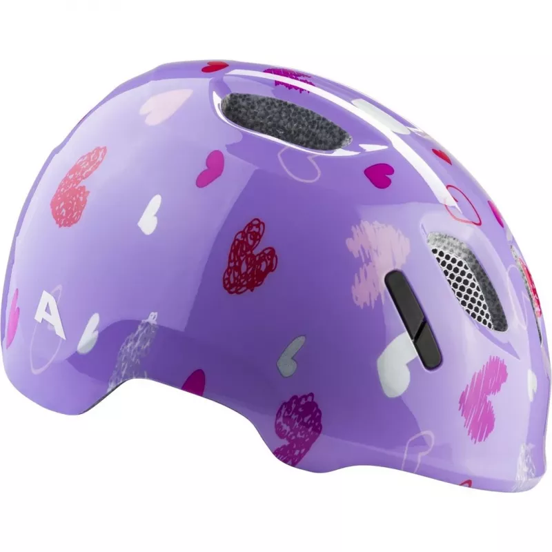 Dviračio šalmas ALPINA XIMO 2 PURPLE HEARTS GLOSS 49-54