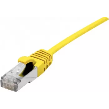 Dexlan tinklo kabelis 858709 1 m Cat6a S/FTP Geltonas