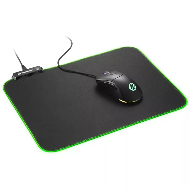 1337 RGB V2 Gaming Mat 360, Gaming Mouse Pad juodas