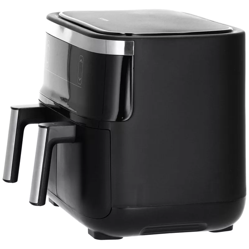 Kepimo skrudintuvas (oro gruzdintuvė) Severin FR 2453 Double 3,25 L 2850 W juoda sidabrinė