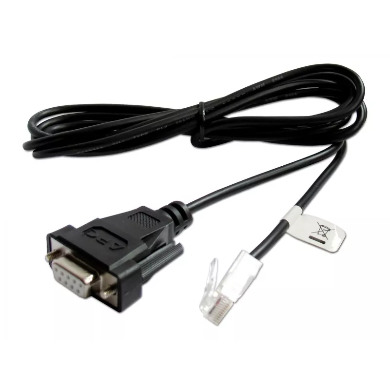 APC AP940-0625A laidas, UPS ryšio signalo kabelis (2 m, DB9 – RJ45)
