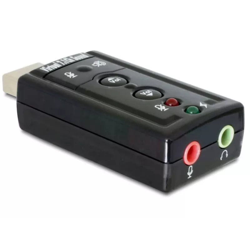 Išorinė garso plokštė DeLOCK 63926 7.1 kanalų USB
