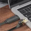 Unitek Y-SP02001B USB 2.0 į RJ-45 konsolinis kabelis, 1,8 m, juodos spalvos