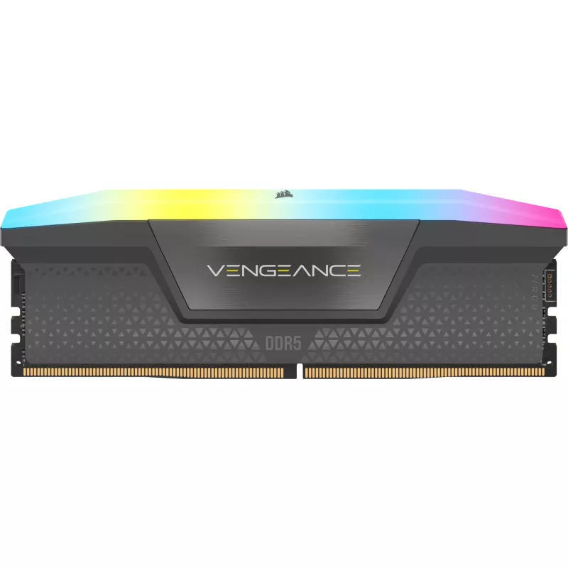 Corsair Vengeance RGB 64 GB DDR5-6000 (4x 16 GB) kvadrokitas, juoda, CMH64GX5M4B6000C36