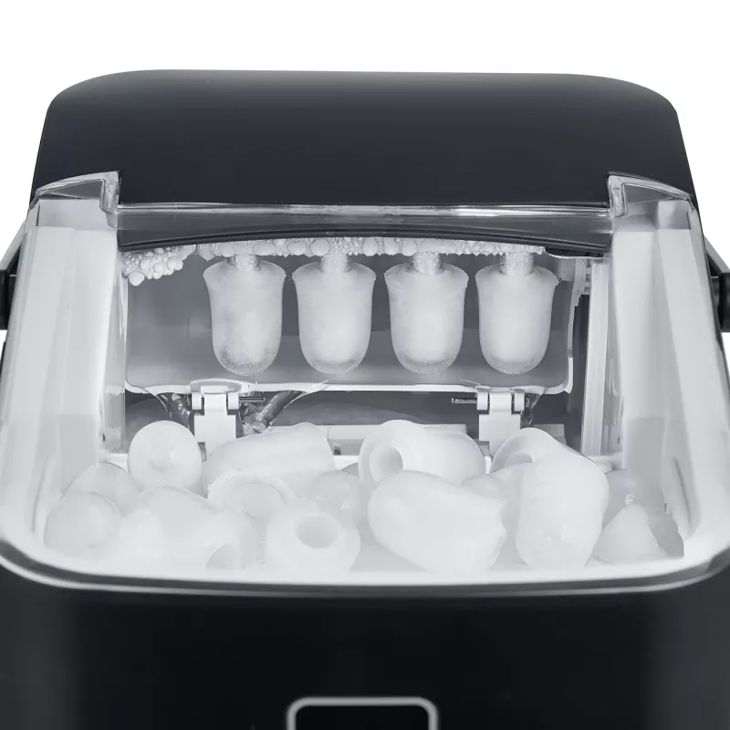 Caso IceChef Compact ledo kubelių aparatas, 120 W, juodas