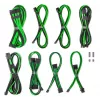 CableMod C-Series Pro ModMesh 12V-2x6 12VHPWR kabelių rinkinys PCIe maitinimui CM-PCSR-16X2KIT-NKKLG-R-SS