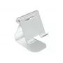 TERRATEC iTab M – stovas telefonui / planšetei – aliuminis – sidabrinis – ekrano dydis 8,8–25 cm (3,5–10 col.) – stalinis stovas (219728)