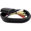 SCART į 6x RCA adapterio kabelis Omnitronic 1,5 m
