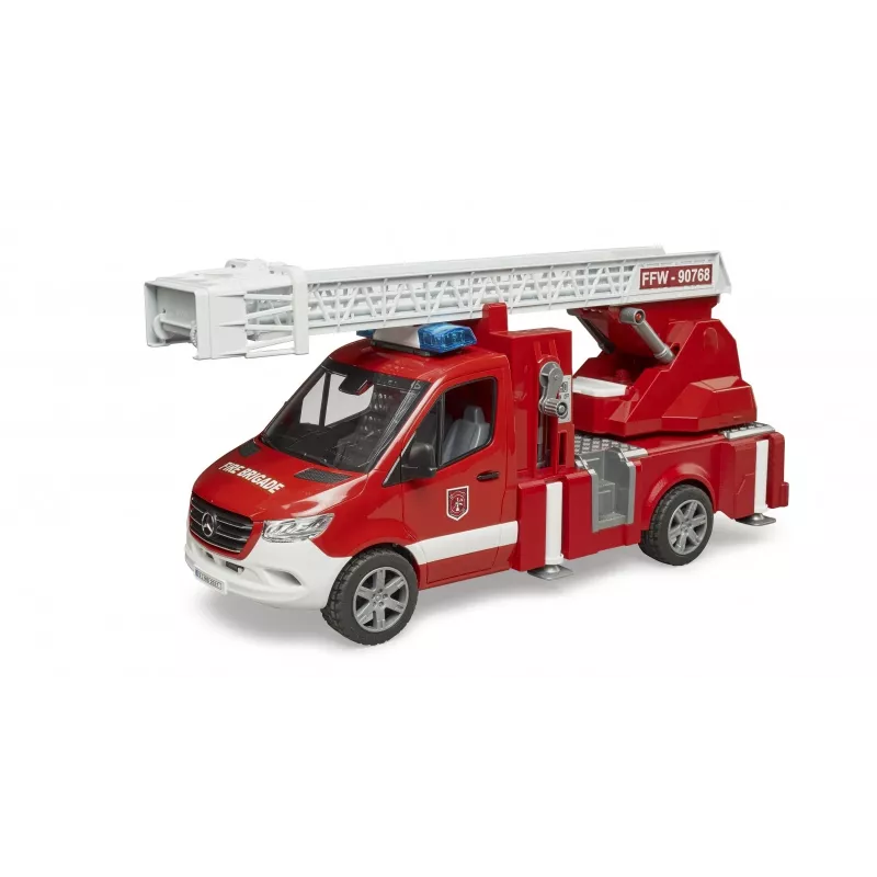 Gaisrinis automobilis BRUDER 02673 Raudonas Baltas ABS sintetika 4 metai