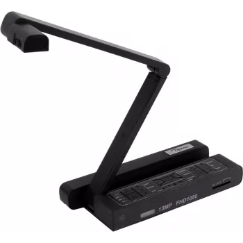 Optoma DC455 – skaitmeninė dokumentų kamera, 13 MP, Full HD 1080p, VGA/HDMI, USB 2.0
