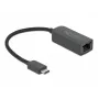 Adapteris USB Type-C (vyriškas) į 2.5 Gigabit LAN kompaktiškas DeLOCK 66645