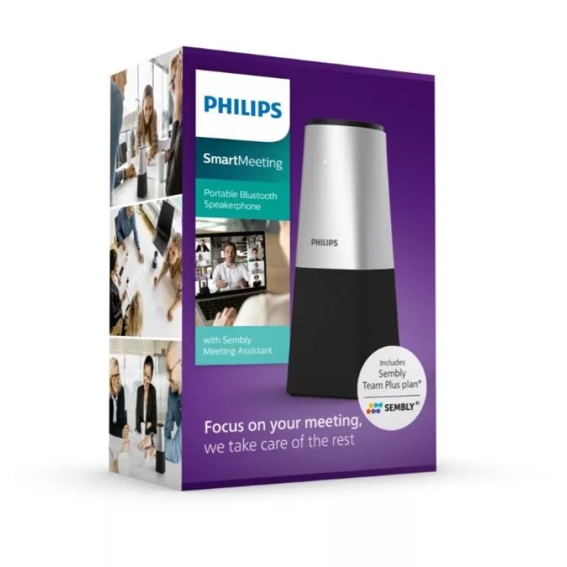Philips PSE0540 Bluetooth konferencinis garsiakalbis juodas, pilkas 5.0
